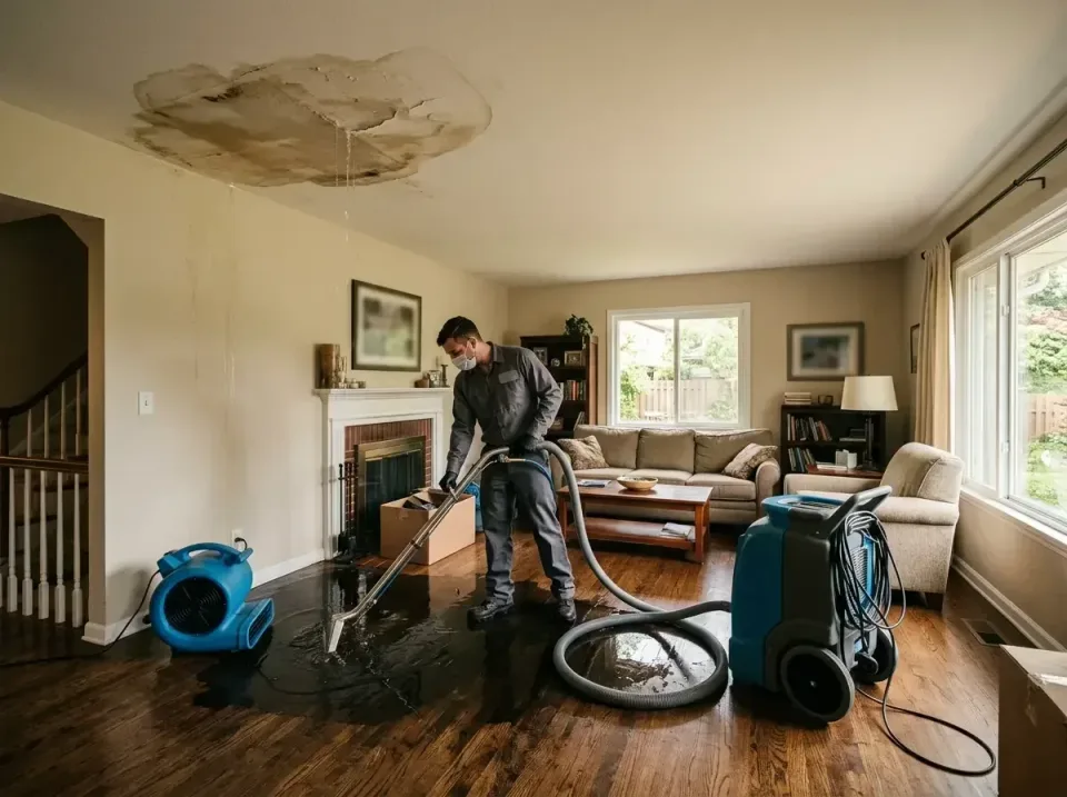 attic-pipe-burst-ceiling-drip-008 — frequently asked questions, Water Damage Restoration & Carpet Care in Myers Corner, NY